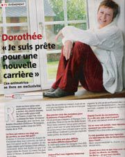 Dorothée, prête pour une nouvelle carrière (interview TV magazine)