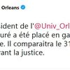 Rep du Centre (9/5/19) : L'ex-président de l'université d'Orléans renvoyé devant le tribunal correctionnel pour détournements de fonds publics