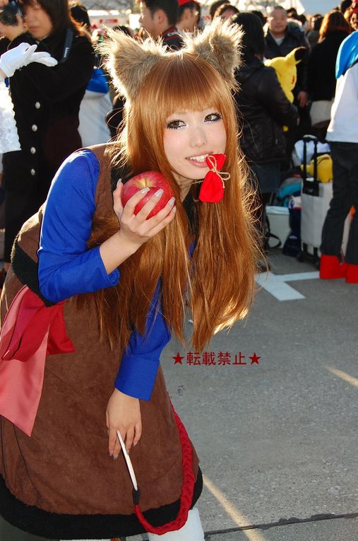 Photo Cosplay du Comiket 79 de Tokyo.