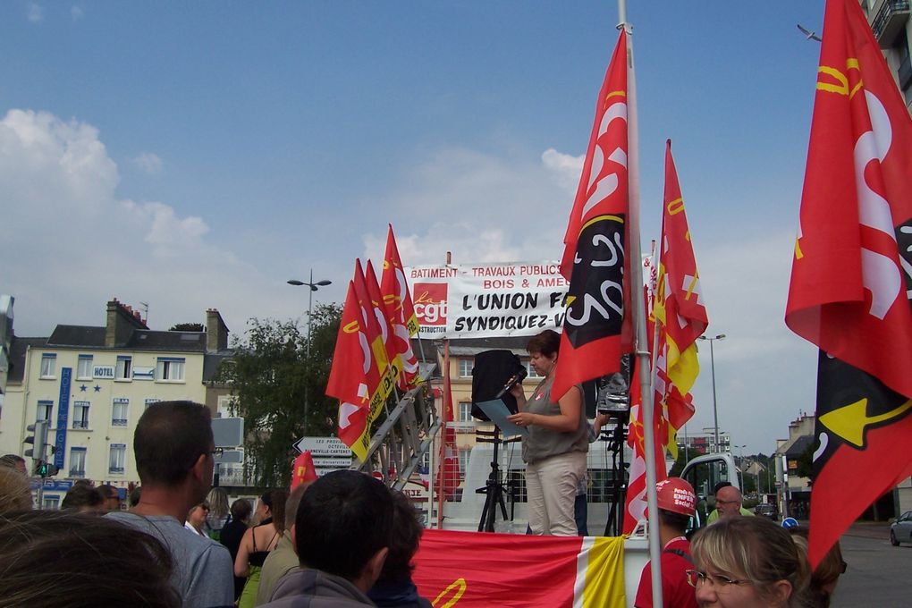 Mobilisation interprofessionnelle du 26 juin 2014 : la CGT toujours présente pour se battre contre l'austérité.