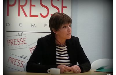 Metz Petit déjeuner de presse avec Anne GROMMERCH