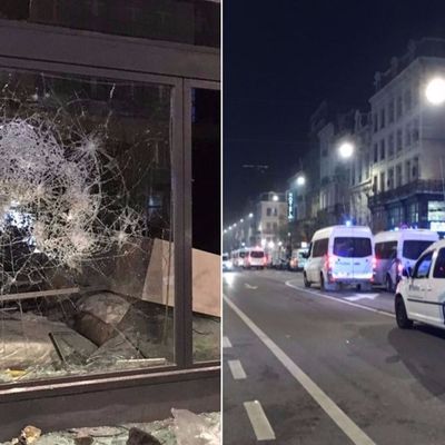 Belgique : 22 policiers blessés hier soir dans le centre de Bruxelles après la qualification du Maroc à la prochaine Coupe du Monde