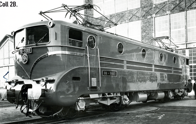 Locomotives prototypes 9003 et 9004 détentrice du record de vitesse à 331km/h en 1955