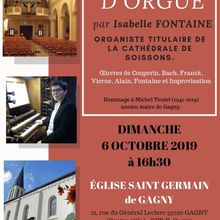 Récital d'orgue à GAGNY