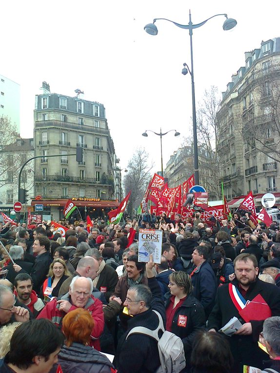 Des photos de la manif de Paris