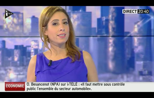 [EN CE MOMENT] LEA SALAME ce soir pour 100% INFO sur i>télé