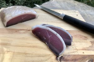 Magret de canard séché