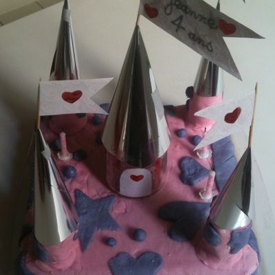 g?teau ch?teau de princesse