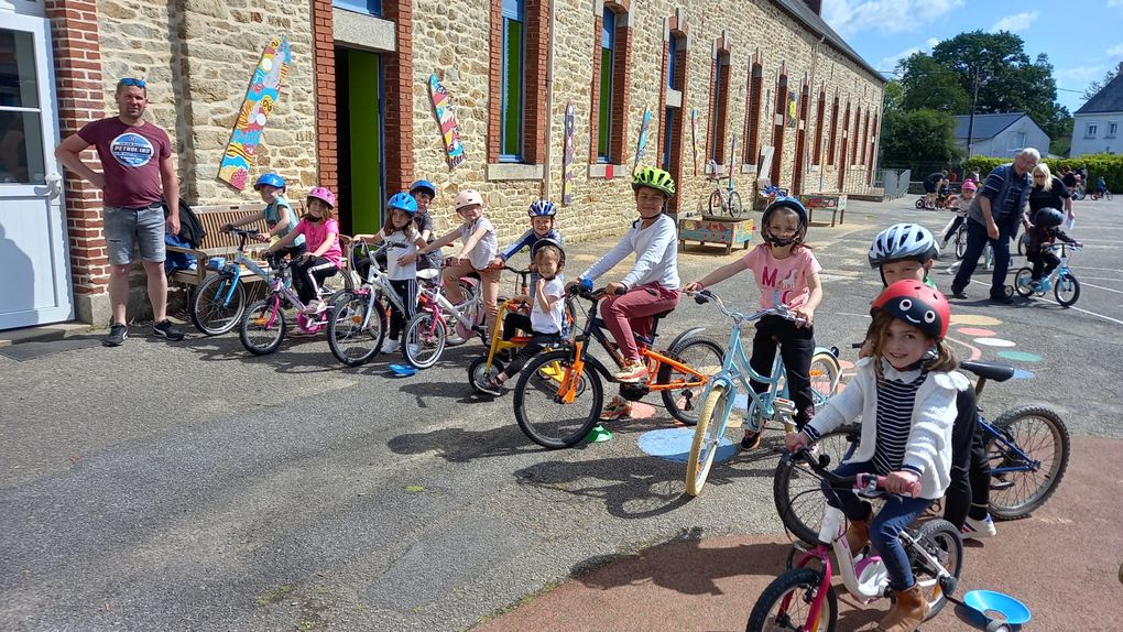 Quand le vélo s'invite à l'école...