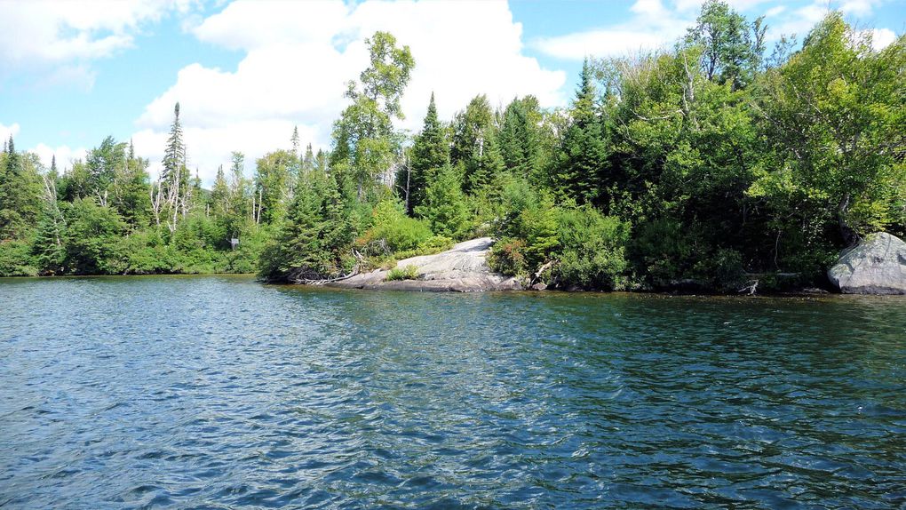 Ballade et patie de peche sur le lac Saint Adolph d'Howard