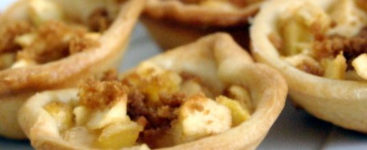 Minis tartelettes aux pommes & speculoos