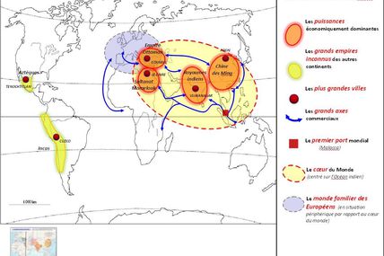 Cartes sur l'élargissement du monde