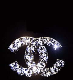Chanel - Marque - Logo - Gif scintillant - Gratuit