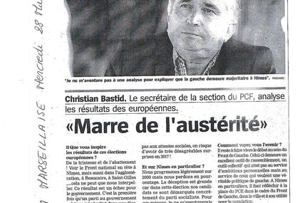La Marseillaise : Christian BASTID analyse les résultats des européennes
