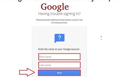 Google Account Recovery Date of Birth