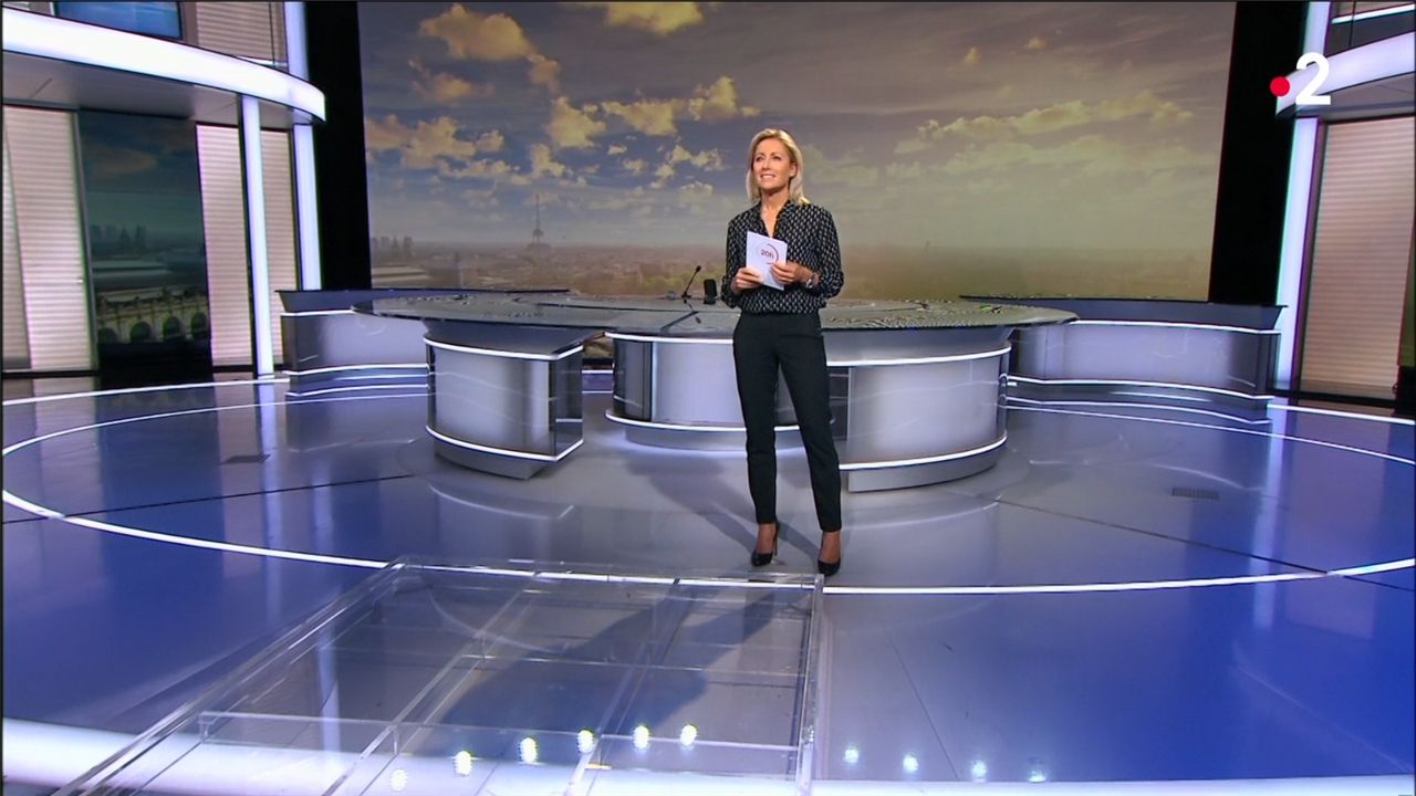 Jt 20h France 2 Anne Sophie Lapix Anne-Sophie Lapix JT 20H France 2 le 29.09.2022 - Les Caps de TomA