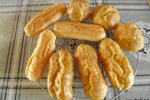 choux - éclairs - glands ou salambos