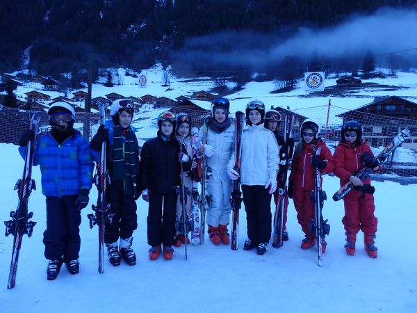 2eme journée: 1er février 2016, le ski a commencé!