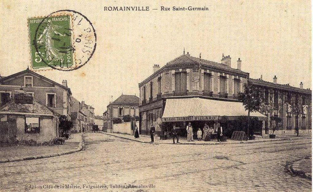 Collection de cartes postales anciennes de lieux, de personnes ou d'évènements romainvillois souvent oubliés.