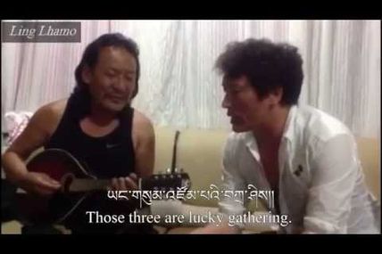 The living legend of Tibetan song, great singer...