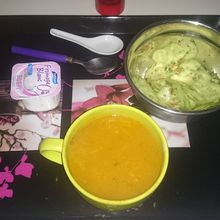 diner du 8/02/16 soupe de potiron