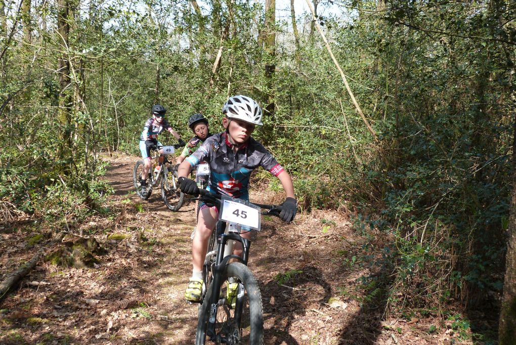 Sympa et décisive cette manche régionale qualificative pr la sélection de Vendée de VTT !