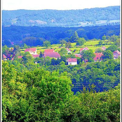 Paysage campagne - Salans - Doubs