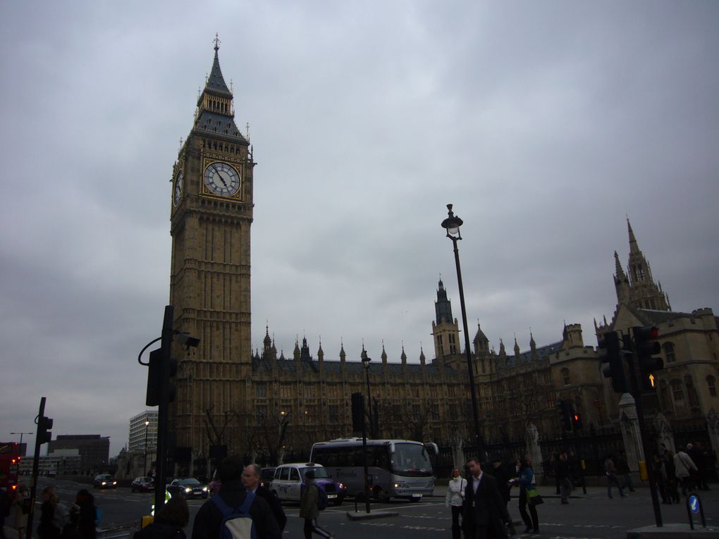 Big Ben
Buckingham Palace
Westminster Abbey
