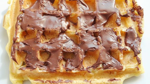 Gaufre au Nutella