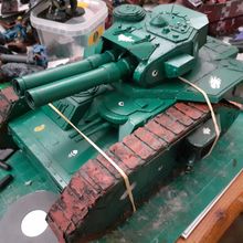 Scratch d’un char super-lourd pour W40K (2)