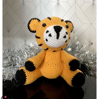 Tigre Ricorumi au crochet