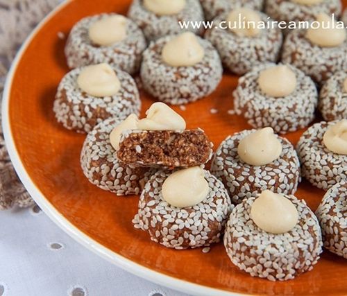 Petits Fours Sans Cuisson Aux Cacahuetes