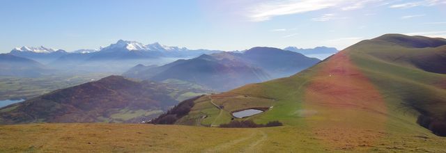 Beauregard (1632m) depuis St Jean de Vaulx