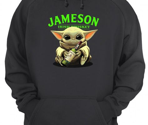 Baby Yoda Jameson Irish Whiskey Shirt
