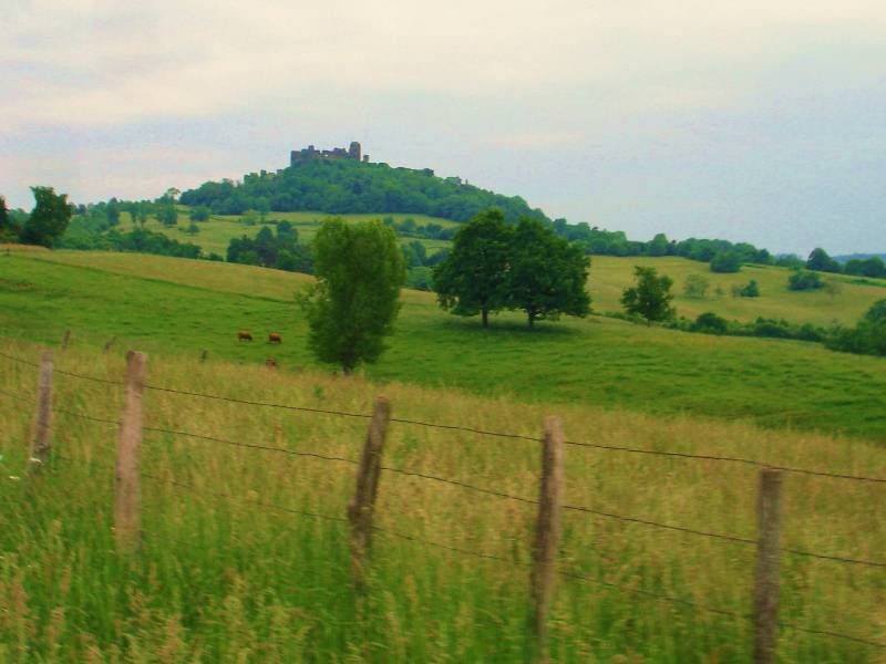 je me suis promené du coté du château de Mauzun