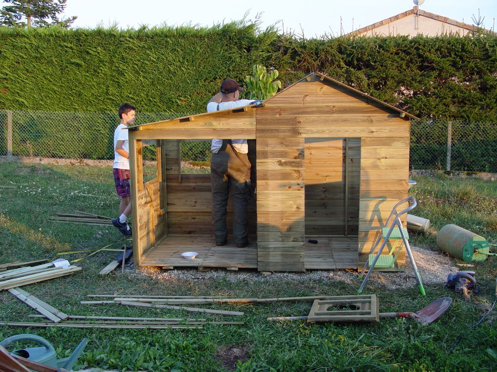 Construction de la cabane de SACHA