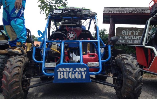 BUGGY en pleine JUNGLE dans la province de KANCHANABURI