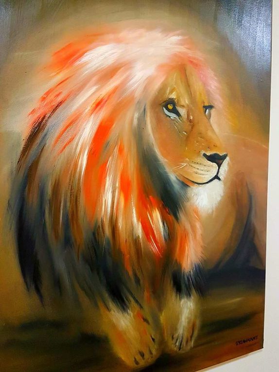 Oil Painting by Pippa, 60x70cm, Doha QATAR