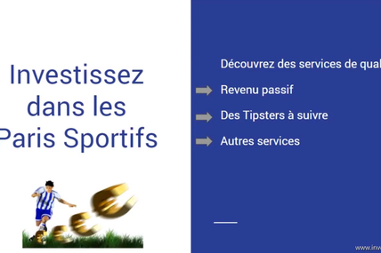 Faites vous un revenu passif avec les paris sportifs