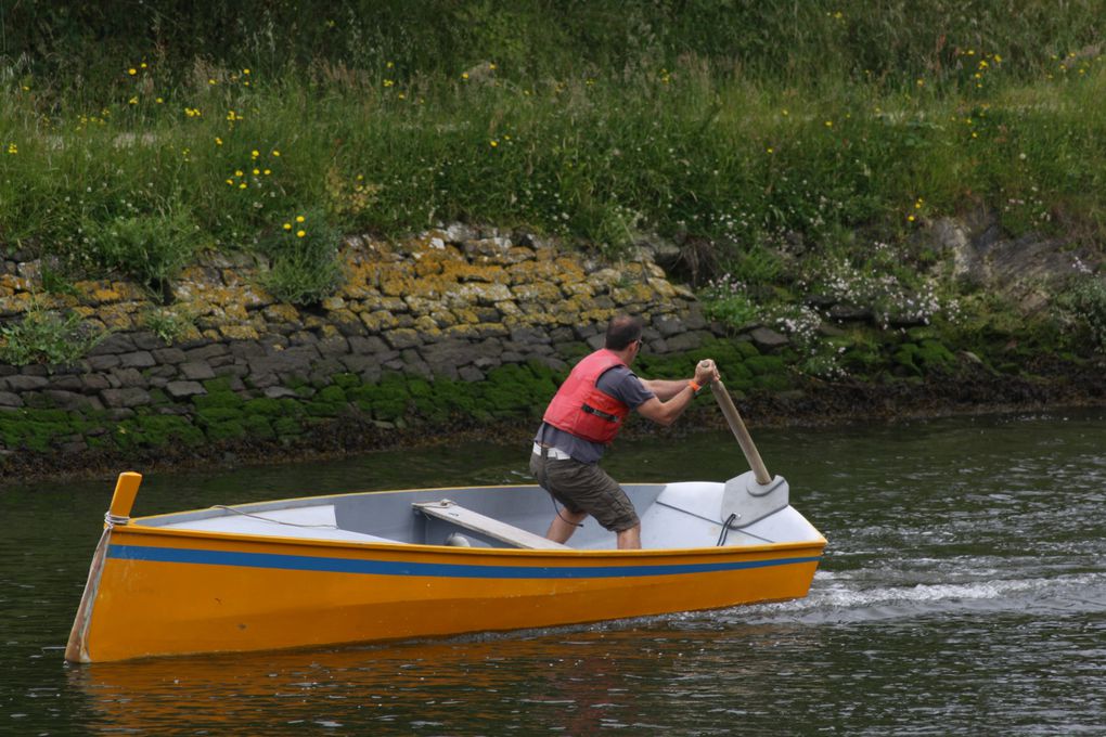 Photos prises le 16 juin 2013 à Vannes, dans le chenal de la Rabine, à l'occasion d'une inoubliable compétition de godille.