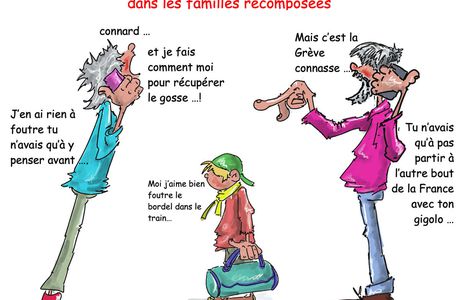 Enfants pris en otage par les grèves ....