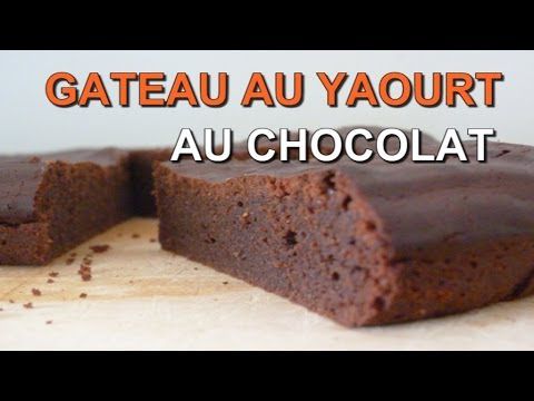 Recette gateau au yaourt et chocolat