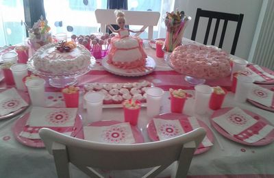Gâteaux prinsesse pour l'anniversaire de Lina.