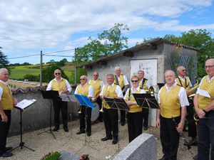 Inauguration du Carré Militaire de Chatillon La Palud