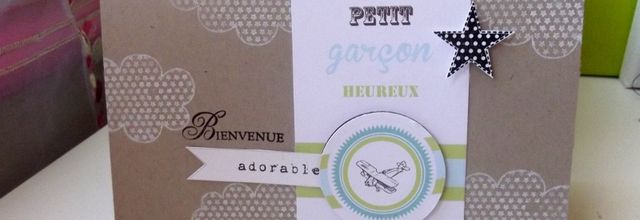Une carte de naissance en Swirlcards