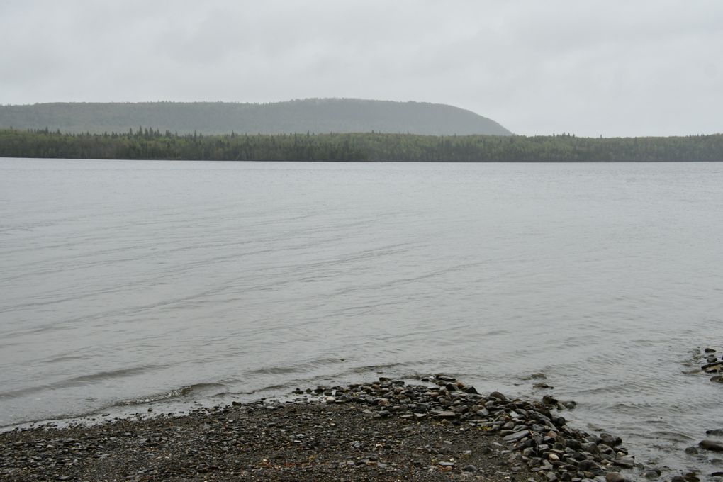 Vue sur le lac de Témiscouata.