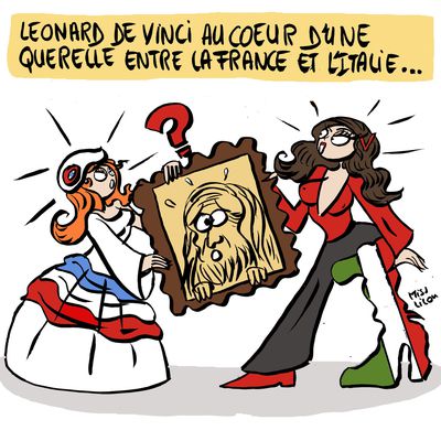 Leonard de Vinci au coeur d'une querelle entre la France et l'Italie...