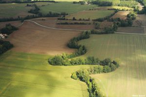 Le Gers vu du ciel