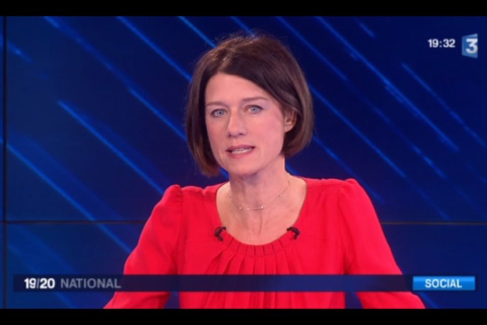 [2012 10 18] CAROLE GAESSLER - FRANCE 3 - LE 19 20 @19H30