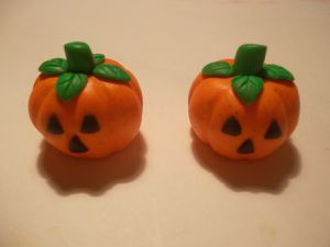 Tuto Fimo : Citrouille de Halloween !